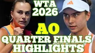 Momenti salienti del tennis 2026 🥎🎾 Aryna Sabalenka contro Iva Jovic || Quarti di finale || Austr...