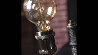 Wood Edison Table Lamp