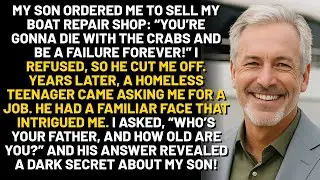 My son ordered me to sell my Boat Repair Shop: You&rsquo;re gonna die with the crabs and be a failure...