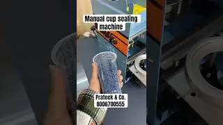 Manual Cup Sealing Machine 🔥 | Perfect Leak-Proof Sealing for Juices, Tea & More | #cupsealer