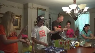 Group Of Friends Pushing Past Appearances To Feed The Homeless