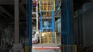 High Quality Warehouse Elevator Hydraulic Goods Loading/Unloading Cargo Lift