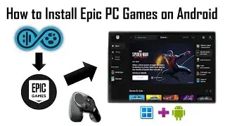 How to Install Epic PC Games on Android  2025  Using Winlator & Rare Launcher | Full Guide (2025) 🔧📱