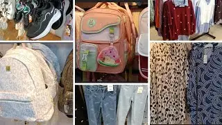جولة في شوبو❤️ملابس الدخول المدرسي طابليات محفظات حجابات  ادخلي تدي فكرة