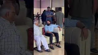 Sai dharam tej at engagement in hyd