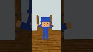POCOYO EL FIN DE SEMANA #shorts #minecraft  #smilingcritters #sprunki #poppyplaytime4