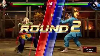 Virtua Fighter 5 Ultimate Showdown PS5 Gameplay - Goh vs Shun