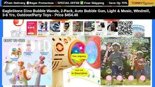 Auto Bubble Gun for Kids | Light, Music & Windmill Fun #OutdoorToys