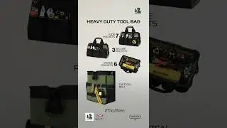 The Tool Bag Every Pro Needs 🔧 | 7+ Pockets for Maximum Storage