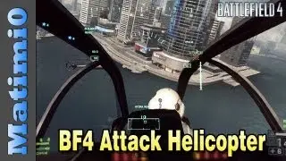 BF4 Attack Chopper - Rank 50 Promotion! Double Vision (Battlefield 4 Beta Gameplay)