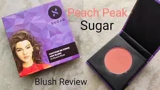 Мини-румяна Sugar Contour De Force - O1 Peach Peak // Обзор + свотчи