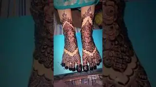New Feet Mehandi design #mehndi #shortvideo #2025 #love #like #livestream #music #hiphop #newmusic