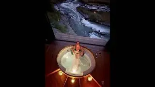 Gigi Hadid at the Award-winning Onsen Hot Pools Queenstown. NEW ZEALAND#fun#relaxing#queenstown