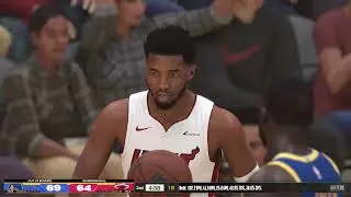 Kevin Durant vs Donovan Mitchell 2nd half Warriors vs Heat