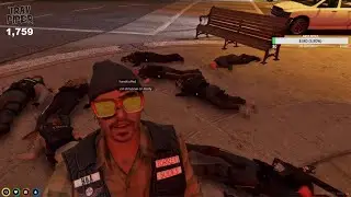 HOA Kill Police Outside Tavern (NOPIXEL)