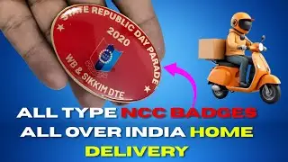 NCC Badges Collection |All Types Camp & Rank Badges Pocket, Shoulder, Medal  Home Delivery All India