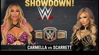 Carmella vs Scarlett &ndash; Intense WWE Showdown | Full Match Highlights