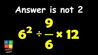 Can You Solve This Math Problem Super Fast?