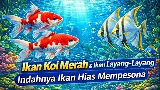 Peaceful Marimba Music & Gentle Aquarium Water • Deep Sleep, Relaxation, Spa, Meditation