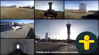 Walking around Tyholt/Trondheim with Gimball 21.04.16