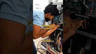 HVAC OUTDOOR POWER SUPPLY CONNECTION 🪛🔧 #shorts #viral #airconditionerinstallation #ac #motivation