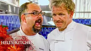 Gordon Ramsay Forces Chefs to Scold Him Before Petrozza Takes Over the Pass | Hell&rsquo;s Kitchen