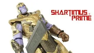 Marvel Legends Armored Thanos Avengers Endgame Movie Build A Figure Action Figure Review