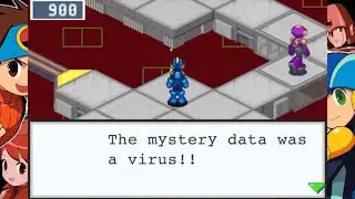 MegaMan Battle Network 3 - FlameMan &beta; in Green Mystery Data