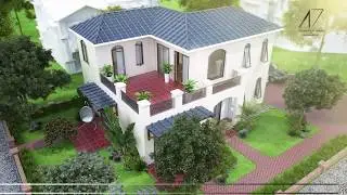 A7studio Thiết kế -Thi c&ocirc;ng L&acirc;u đ&agrave;i - Biệt thự - Beverly hill Villa