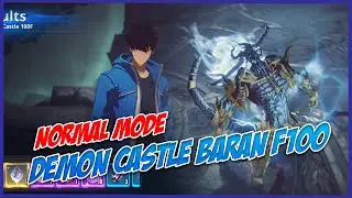 Solo Leveling demon castle baran f100 normal mode