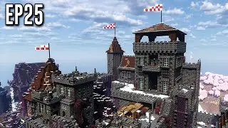 The Medieval King's Tower gets an INTERIOR! | Let's Play Minecraft 1.21 | 25