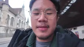 VLOG 18 | PARIS TO ZURICH: TRAIN RIDE, EASYHOTEL ZURICH