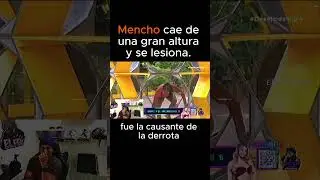 Mencho cae de una gran altura y se lesiona.