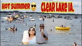 Clear Lake Iowa USA/OUR WEEKEND FUN/CLEAR LAKE CITY BEACH SUMMER 2020/PINAY IN IOWA/USA