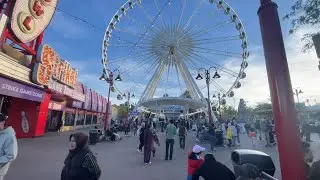 🇨🇦NIAGARA FALLS to Clifton Hill  Walking Tour 2025| Downtown Niagara Falls Canada 4K