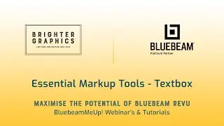 Text Box - Essential Markup Tools in Revu - By Brighter Graphics