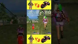 Free Fire Bike Speed Test: Impossible Character Wins?💯💯 #freefire #trending #shorts