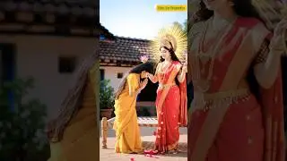 &ldquo;The Woman Who Offered Flowers to Maa Durga &ndash; A Divine Dream Come True&rdquo; #aishorts #ai