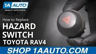 How to Replace Hazard Switch 05-16 Toyota RAV4
