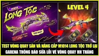 Test Vòng Quay Săn Và Nâng Cấp M1014 LONG TỘC Trở Lại, Vấn Đề Lỗi Vé Quay HH Giảm Giá | Free Fire