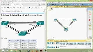 3.1.2.12 Lab - Building a Switched Network with Redundant Links