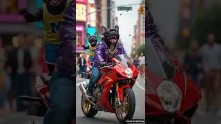 The laborer dog falls from the building and loses one of his legs #dog #ai #shorts #story #aipuppy