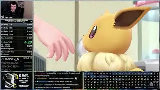 Pok&eacute;mon Let's Go, Eevee! - Professor Oak Challenge Speedrun in 7:42 [Former World Record]