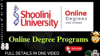 Shoolini University Online Programs: How to Enroll | Shoolini University Online Courses: Admission