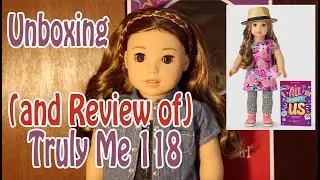 Unboxing (and Review of) Truly Me 118 {American Girl doll}