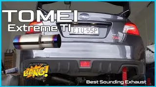 2018 Subaru STI Tomei Extreme Ti Exhaust