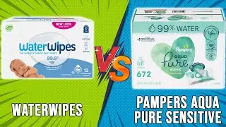 WaterWipes vs Pampers Aqua Pure Sensitive&ndash; Which Wet Wipes Is Best? (Don&rsquo;t BUY Until You Watch This)