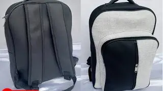💡как правильно измерить и выкроить школьный рюкзак с дополнительным передним карманом за нескольк...