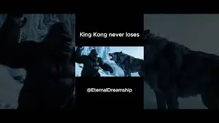 King Kong&rsquo;s Power Strike 💥🦍 vs. Giant Wolf 🐺 | Savage Showdown!