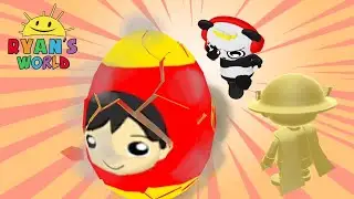 Tag with Ryan - Rare MercuRyan Got Giant Egg Surprise - Pizza Challenge New Update Coming Soon